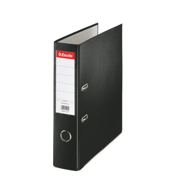 Biblioraft Esselte Economy, PP, A4, 7,5 cm, Negru Biblioraft Esselte Economy, PP, A4, 7,5 cm, Negru