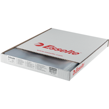 Folie de protectie Esselte, A4, cristal, 55 mic, cutie de 100 buc. Folie de protectie Esselte, A4, cristal, 55 mic, cutie de 100 buc.