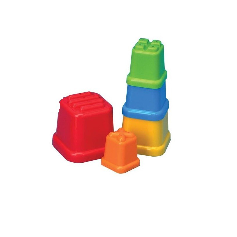 Jucarie educativa turnulet suprapozabil