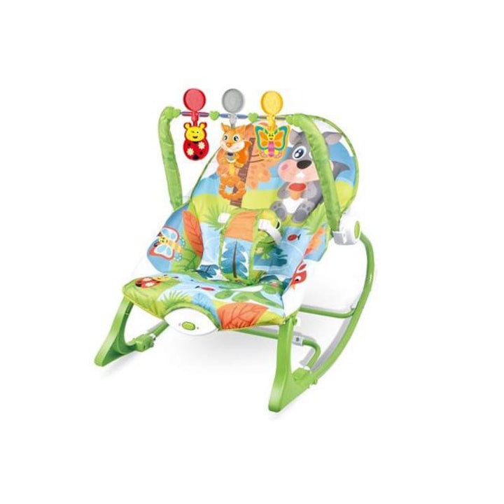 Magic Toys 165341 Színes rezgő baba pihenő szék