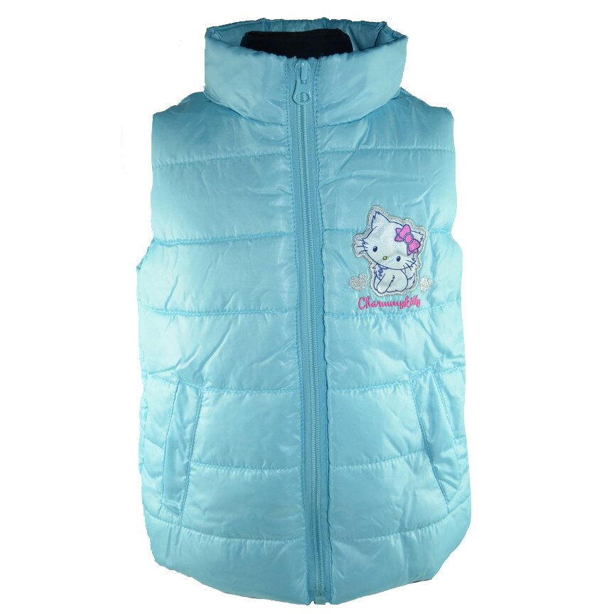 Vesta pentru fete Sun City NH0121AL, Turcoaz, 74 cm