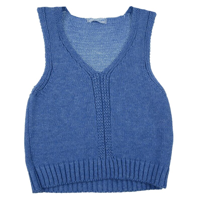 Vesta pentru baieti Mini Junior VST-14, Albastru, 68 cm