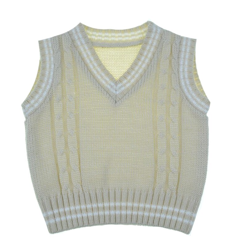 Vesta pentru baieti Mini Junior VST-15, Crem, 62 cm