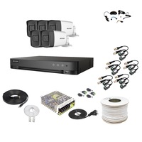 kit supraveghere si securitate hikvision 5 camere exterior ultra hd 5mp high-performance 80m smart ir  dvr 8 canale pana la 5mp  accesorii imagen 59_0_
0