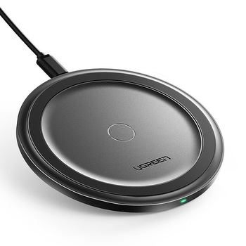 Incarcator wireless UGREEN, Qi, 10W, Negru Incarcator wireless UGREEN, Qi, 10W, Negru