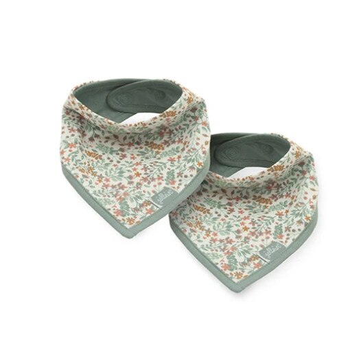 Set 2 bavete bandana Jollein Bloom