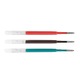 Set 3 rezerve pix Filofax multicolore Clipbook