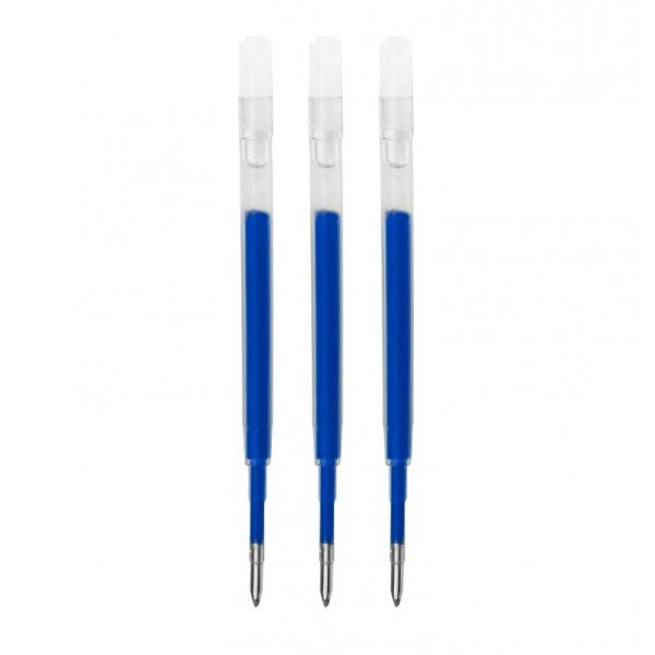 Set 3 rezerve pix Filofax albastre Clipbook