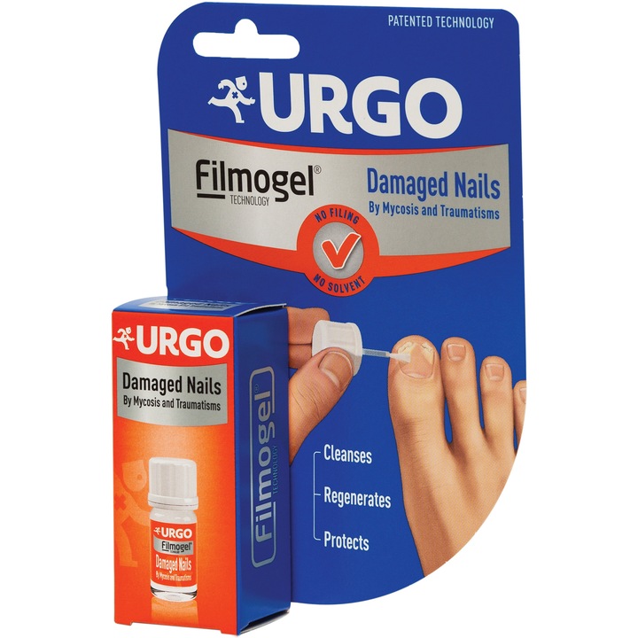 Gel pentru unghii deteriorate Filmogel Urgo, 3.3 ml