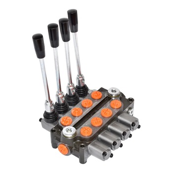 Distribuitor hidraulic 4 manete Breckner Germany Distribuitor hidraulic 4 manete Breckner Germany