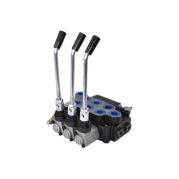 Distribuitor hidraulic 3 manete 200-220 bar 40L/min Breckner Germany Distribuitor hidraulic 3 manete 200-220 bar 40L/min Breckner Germany