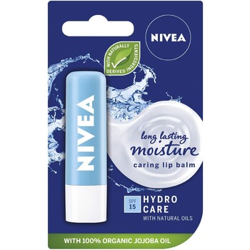 Balsam pentru buze Nivea Lip Care Hydro Care, 4.8 g Balsam pentru buze Nivea Lip Care Hydro Care, 4.8 g