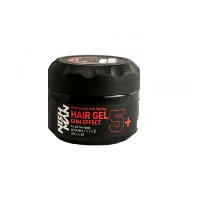 Gel cu fixare puternica NishMan Ultra Hold 5+ 300 ml