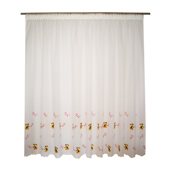 Perdea Velaria inisor ivoire cu motive pentru copii, 300x200 cm Perdea Velaria inisor ivoire cu motive pentru copii, 300x200 cm