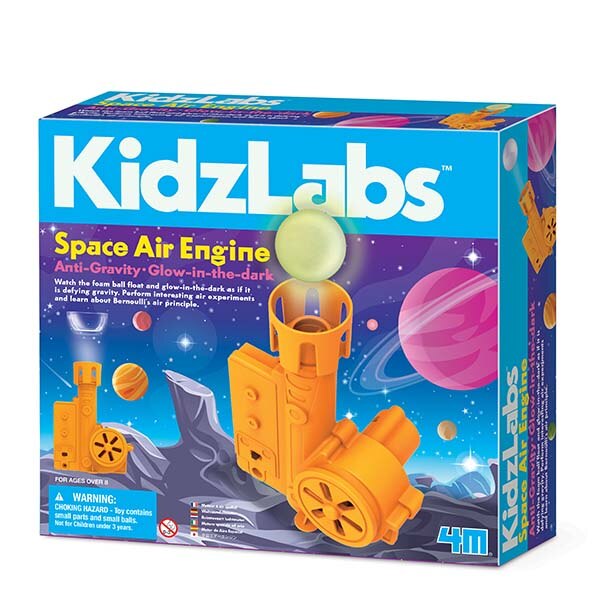 Joc educativ motor spatial, Space Air Engine, KidzLabs