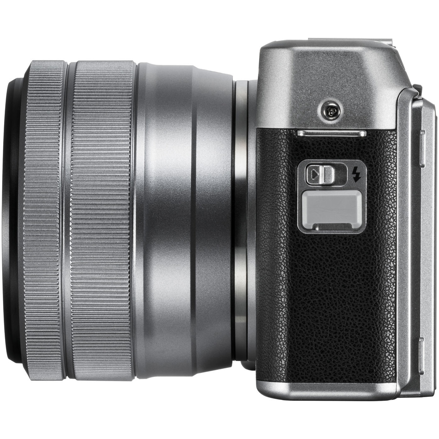 【トコペデイア】Fujifilm X-A5 Aparat foto Mirrorless Fujifilm X-A5, 24.2 MP, Argintiu + Obiectiv
