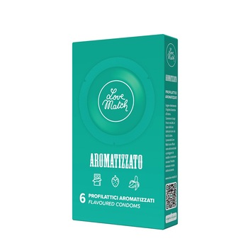 Prezervative aromate Love Match 6 buc Prezervative aromate Love Match 6 buc