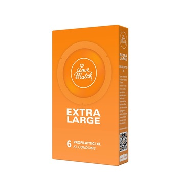 Prezervative Love Match XL Extra Large 6 buc Prezervative Love Match XL Extra Large 6 buc