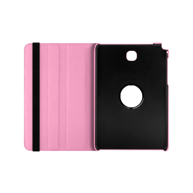 Husa de protectie tableta 360° pentru Samsung Galaxy Tab A 8.0"/T350, Piele ecologica, Roz