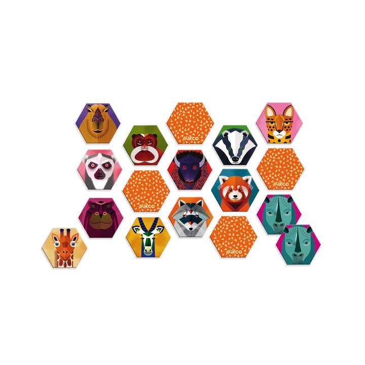 Joc de memorie pentru avansati, Memo Dingo Djeco