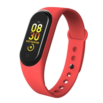Brata fitness M4 Rosie, Android 4.4+, iOS 8.0+, Autonomie pana la 30 zile Brata fitness M4 Rosie, Android 4.4+, iOS 8.0+, Autonomie pana la 30 zile