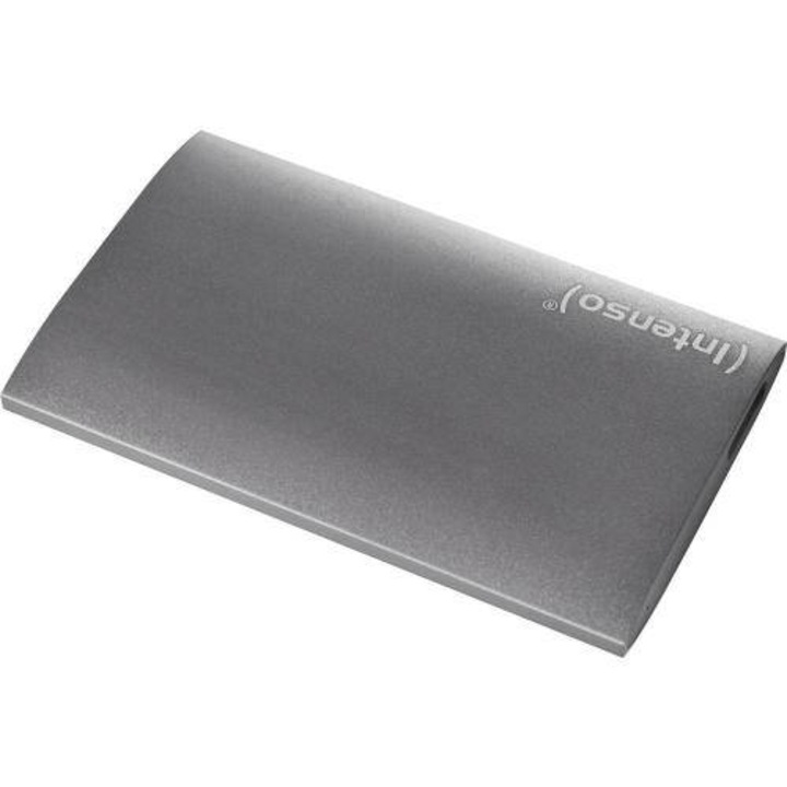 Външен SSD Intenso Premium Edition, 512GB USB 3.0 1.8 инча, Антрацит