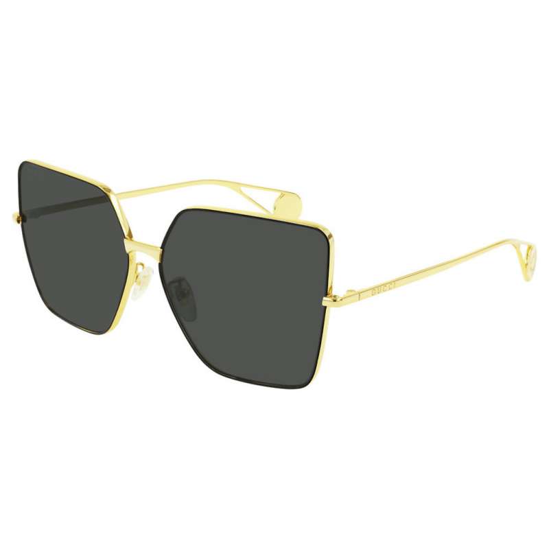 Ochelari de soare Gucci, GG0436S - 002, Auriu