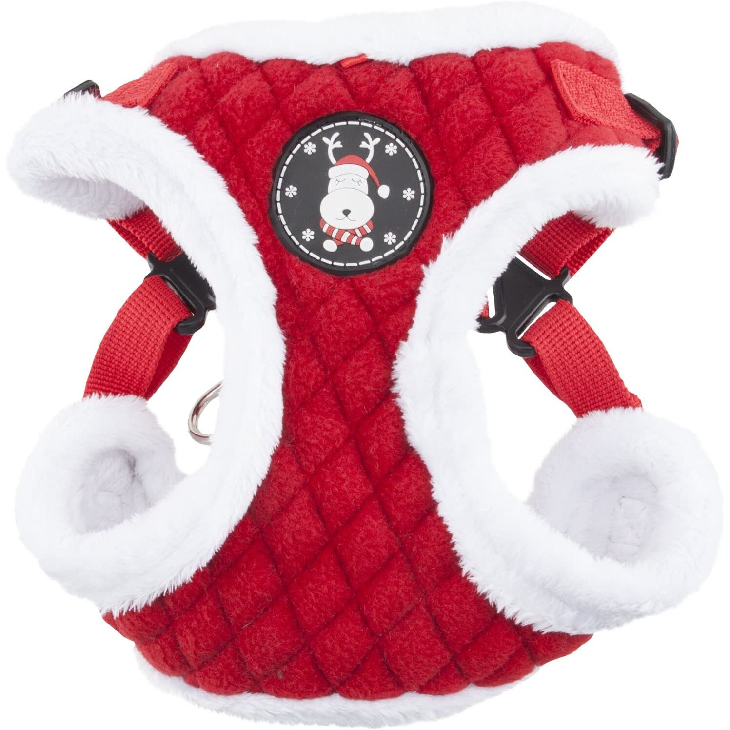 Ham caini Puppia Blitzen C (reglabil), rosu, M