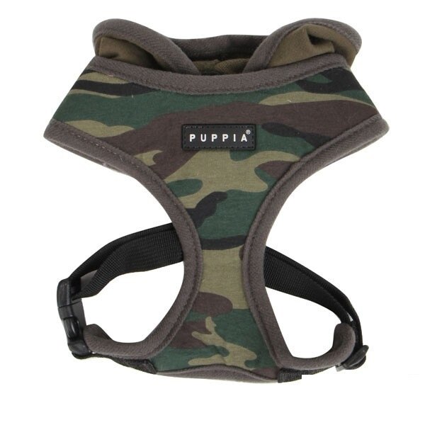 Ham caini Puppia Hunter cu gluga, camuflaj, S