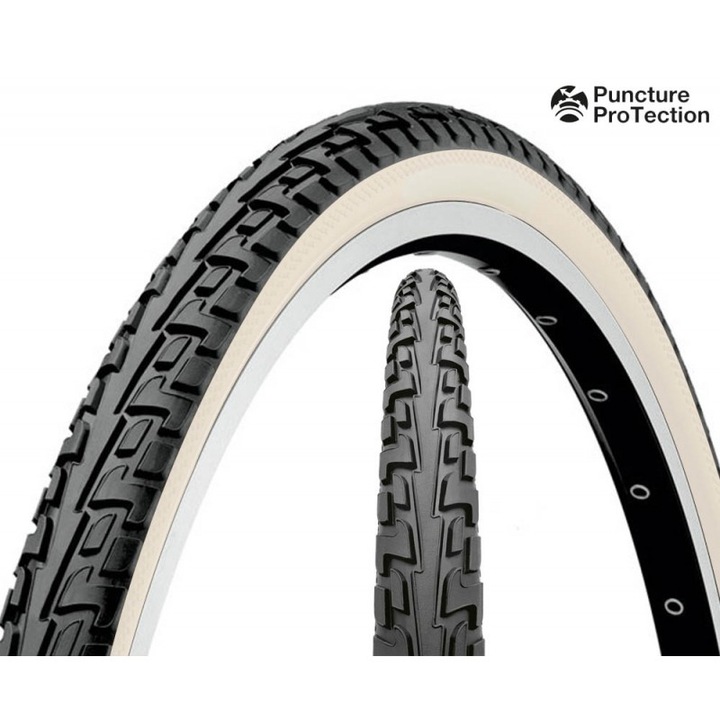 Anvelopa Continental Ride Tour 37-622 (28*1 3/8*1 5/8) negru/alb 28 inch