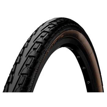 Cauciuc bicicleta Continental Ride Tour Puncture-ProTection 37-622 (28*1 3/8*1 5/8) negru/maro Cauciuc bicicleta Continental Ride Tour Puncture-ProTection 37-622 (28*1 3/8*1 5/8) negru/maro