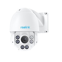 Camera de supraveghere Reolink RLC 423 PTZ, 4x zoom optic, unghi vizualizare orizontala 360° si verticala 90°, vedere nocturna pana la 60m, slot Micro SD Card, rezolutie 5MP, avertizare miscare pe email si prin notificare pe telefon