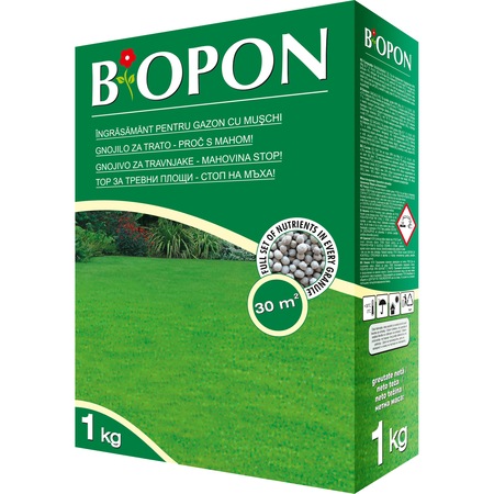Ingrasamant Gazon cu Muschi Control 1 kg Biopon