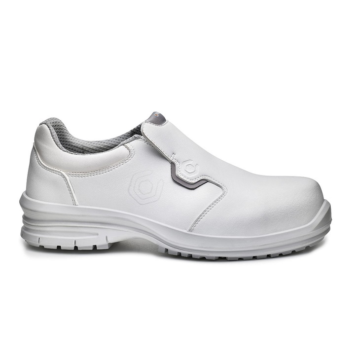 Pantofi premium protectie cu bombeu 100% fara metal, Kuma, Alb, S2, 39