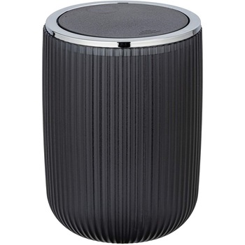 Cos de gunoi pentru baie AGROPOLI, 20 cm, gri, WENKO Cos de gunoi pentru baie AGROPOLI, 20 cm, gri, WENKO