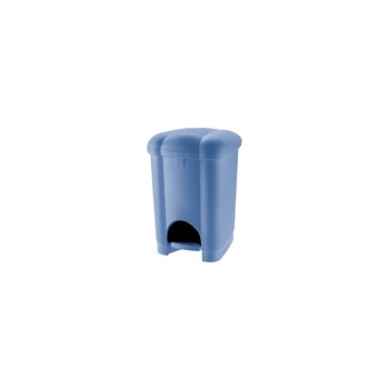 Cos cu pedala, 6 litri, Carolina, albastru Cos cu pedala, 6 litri, Carolina, albastru