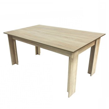 Masa bucatarie fixa YANA dreptunghiulara, 6 persoane, stejar bardolino, 160 x 90 x 75 cm, 2C Masa bucatarie fixa YANA dreptunghiulara, 6 persoane, stejar bardolino, 160 x 90 x 75 cm, 2C