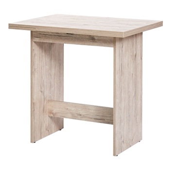 Masa bucatarie extensibila YANA, dreptunghiulara, 4 persoane, sherwood, 80 / 120 x 60 x 75.5 cm, 1C Masa bucatarie extensibila YANA, dreptunghiulara, 4 persoane, sherwood, 80 / 120 x 60 x 75.5 cm, 1C