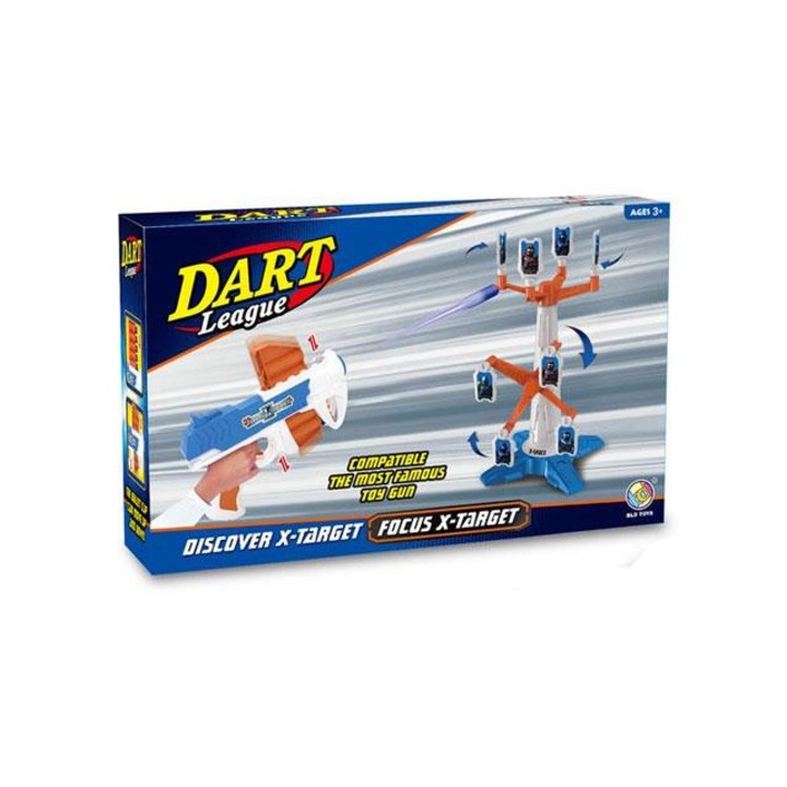 Magic Toys 2183186 Szivacslövő fegyver szett céltáblával