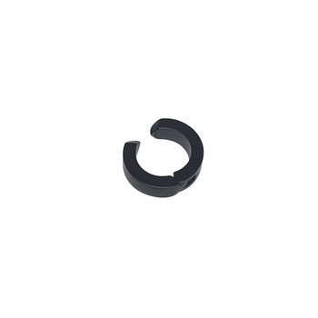 Cercel barbati rotund negru cu clips Cercel barbati rotund negru cu clips