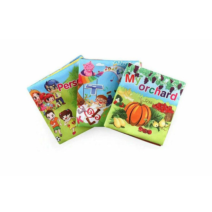 Set trei carti educative, Baby first book