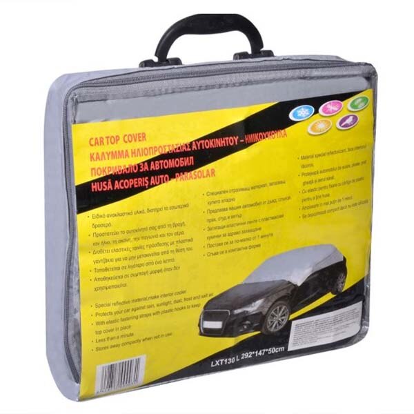 Husa auto Felis, 292 x 147 cm, Universala, Gri