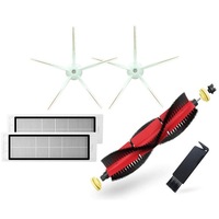 Set de accesorii originale Xiaomi Roborock cu filtru lavabil, perie, perie laterala pentru Roborock S6 S5 Max
