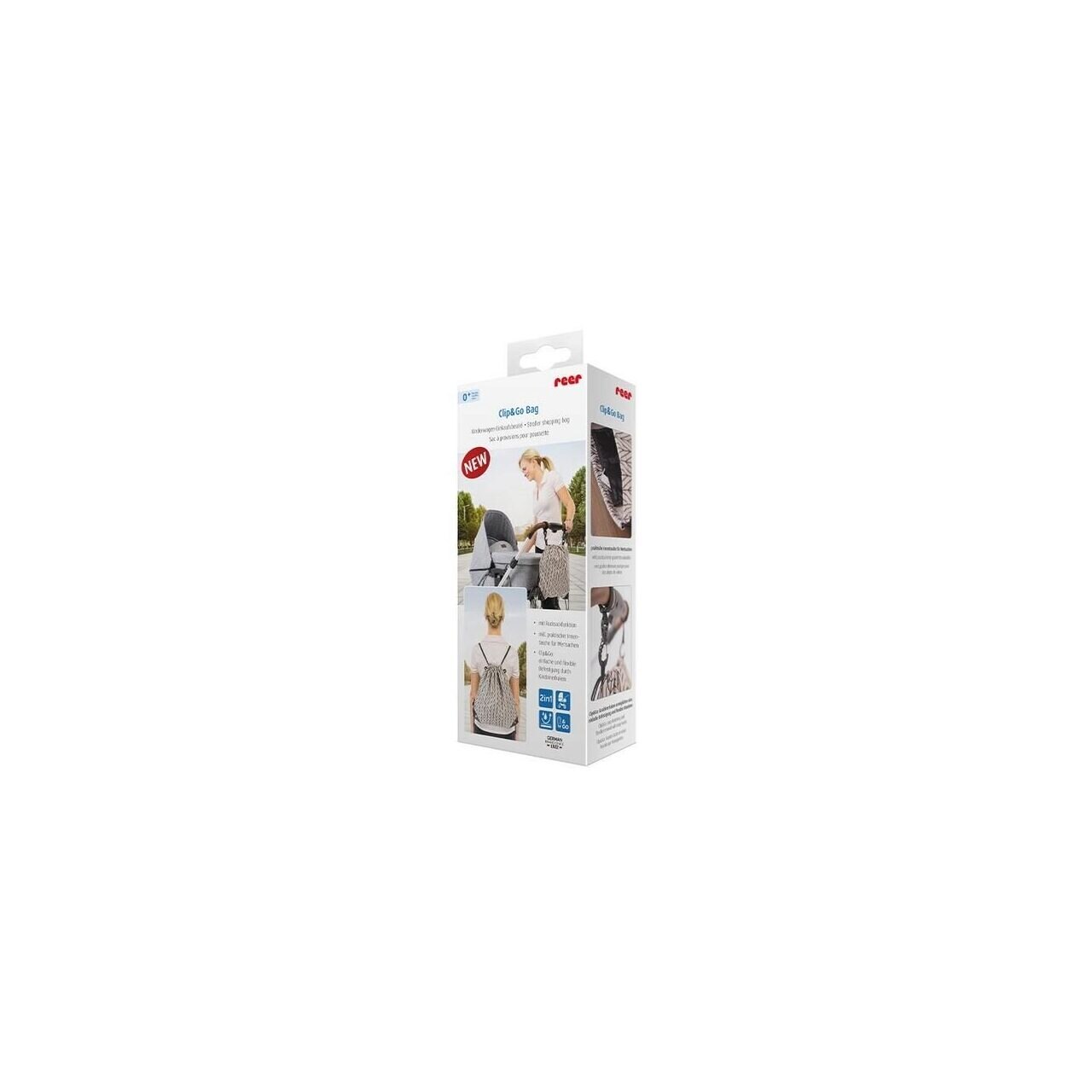 Rucsac organizator pentru carucioare de bebelusi Reer Clip&Go Bag 84082