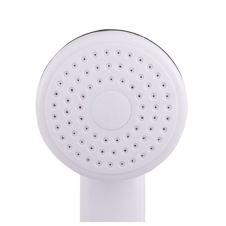 Para de dus, alb, ABS, 1 functie, diametru 68 mm