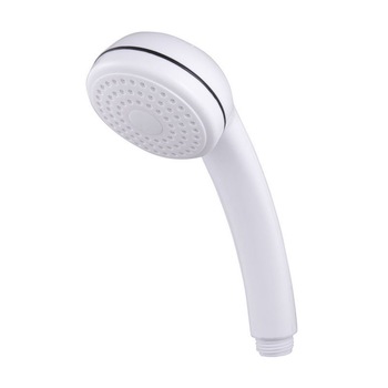 Para de dus, alb, ABS, 1 functie, diametru 68 mm Para de dus, alb, ABS, 1 functie, diametru 68 mm