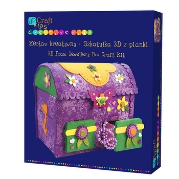 Kit pentru confectionat cutie de bijuterii din spuma , Dp Craft Kit pentru confectionat cutie de bijuterii din spuma , Dp Craft