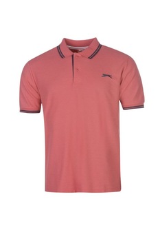 Tricou Polo barbati, Slazenger Tipped Polo, Bumbac, 2XL EU, Corai Tricou Polo barbati, Slazenger Tipped Polo, Bumbac, 2XL EU, Corai