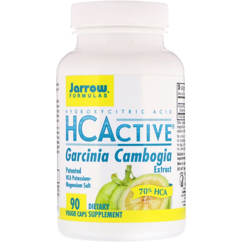 Supliment alimentar Jarrow Formulas HCActive Garcinia Cambogia, 90 Capsule