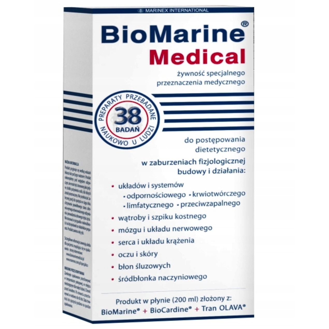 Supliment alimentar Marinex BioMarine Medical, 200ml